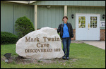 Jody at  Mark Twain Caves