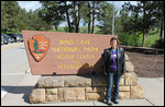 Wind - Jody at the Visitors Center