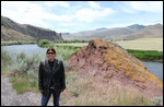 Salmon - Jody at River Overlook