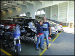 Ferry - Jody & Rick at the Bike on the Ferry