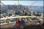Rick & Jody Selfie at the Space Needle