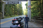 Rainier - Jody at the Entrance