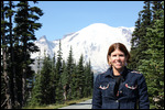 Rainier - Jody at the Sunrise
