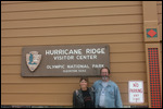 Hurricane - Rick & Jody at Visitors Center