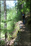 Cave - Jody on the No Name Path