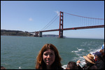 Harbor - Jody at the Golden Gate Bridge