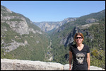 Yosemite - Jody at Yosemite Valley