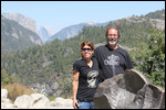 Yosemite - Rick & Jody at Half-Dome
