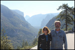 Yosemite - Jody & Rick at Tunnel View