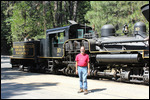 Railroad - Rick at 1928 Shay Engine