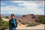 Canyonland - Jody at Scenic Overlook