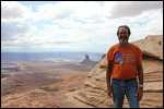 Canyonland - Rick at Candlestick Tower Overlook