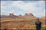 Hwy 163 - Jody at Monument Valley