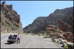 Jody & the Bike at Queen Creek Tunnel