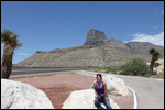 Guadalupe Mountains - Jody at El Capitan