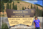 Jody at Monarch Pass