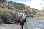 Jody at the Arkansas River