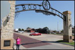 Museum - Jody at Entrance