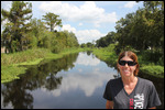 Jody at the Bayou Canal