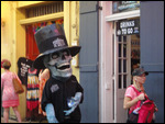 Street Performers - Skull Man