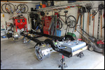 Chassis with New Wheels Installed
