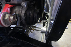 Radiator - Lower Hose Clearance