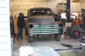 Rick & Matt Loading Up The Truck