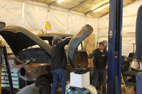 Rick & Matt Loading Up The Truck