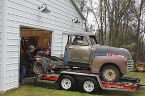 Rick & Matt Loading Up The Truck