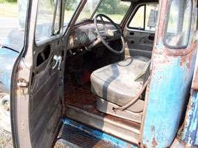 Original Truck - Interior View