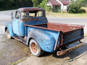 Original Truck - Rear View
