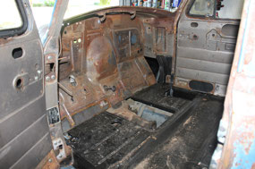 Replaced Floor From Driver's Side