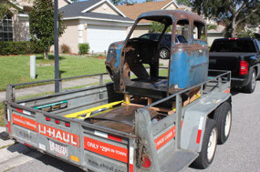 Cab & Doors Loaded - Ready for Media Blast