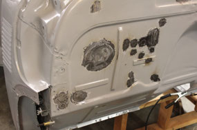 Patches Welded After Grinding (Outside View)
