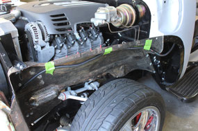 Driver's Front Harness Routing