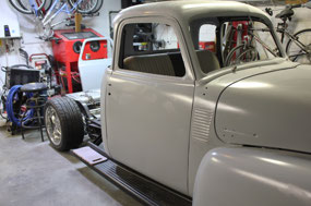 Passenger Door Fitting After Primer