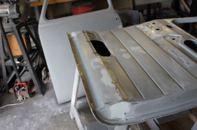 Bodywork Around Passenger Inner Door Skin