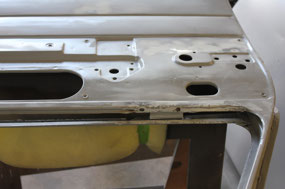 Bodywork Around Passenger Vent Window Mount