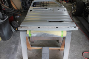 Driver Rusted Outer Door Skin