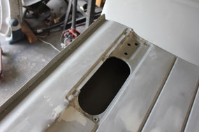 Passenger Door Hinge Access Opening