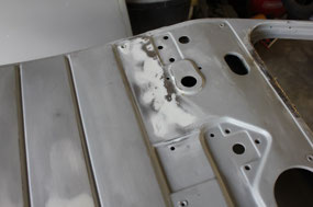 Repairing Rust Under Passenger Door Panel