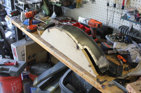 Wheel Tub Fabrication