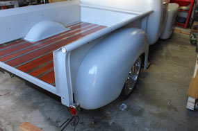 Rear Fenders Installed