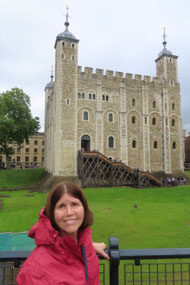Tower of London - Jody at White Tower