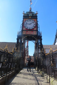 Old Town Chester - Jody at East Gate Clock
