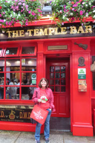 Jody at Temple Bar