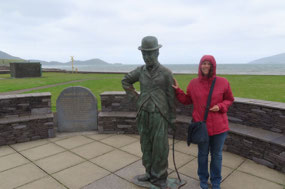 Waterville - Jody with Charlie Chaplin