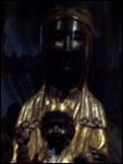 Blurry picture of famous black virgin