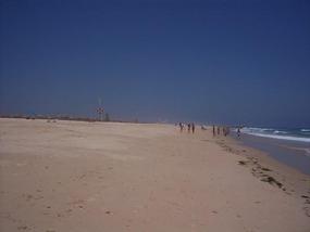 Beautiful, wide beach