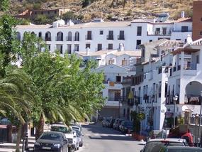 Main street in Frigiliana